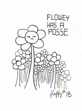 flowey-has-a-posse-3.25x4.5.jpg