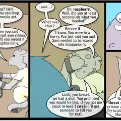 And technically he's not making a threat, that's just what it'd sound like. It's in quotes, after all. unity-134.jpg