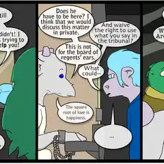 Crazy, serious, certain — really, pretty much any way Tamu's sentence was going to end works. unity-133.jpg